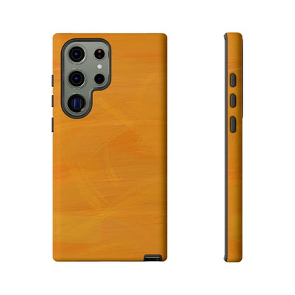 Abstract Orange Android Case (Protective) Samsung Galaxy S23 Ultra Matte Phone Case