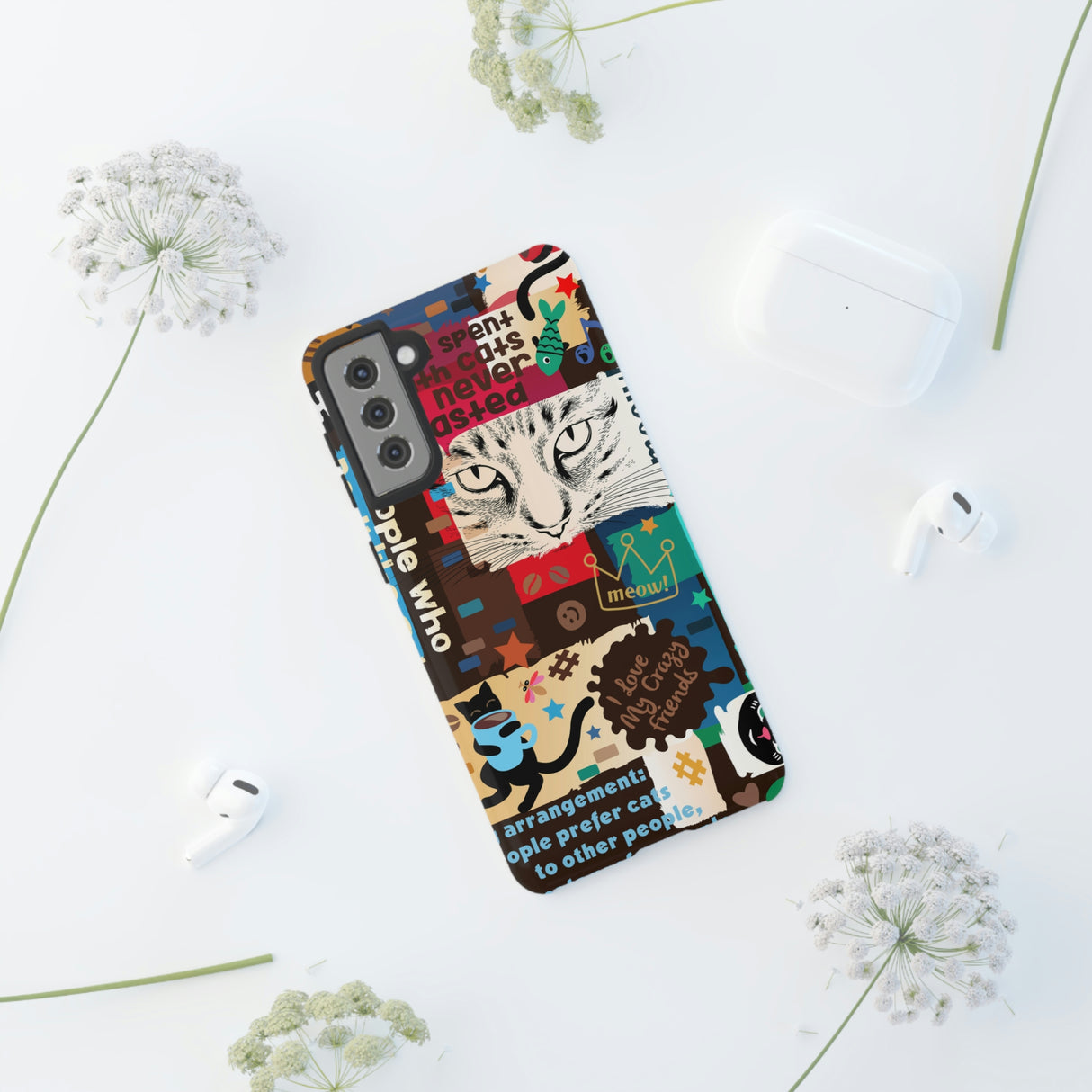 Cat Collage Android Case (Protective) Phone Case