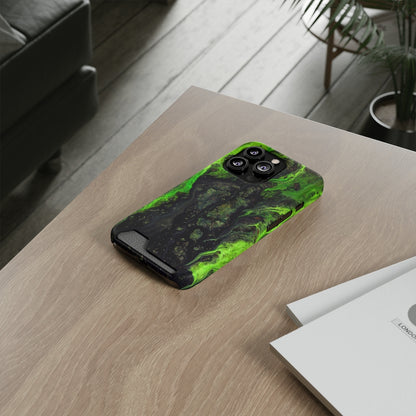 Toxic Ink Art iPhone Case (Card) Phone Case