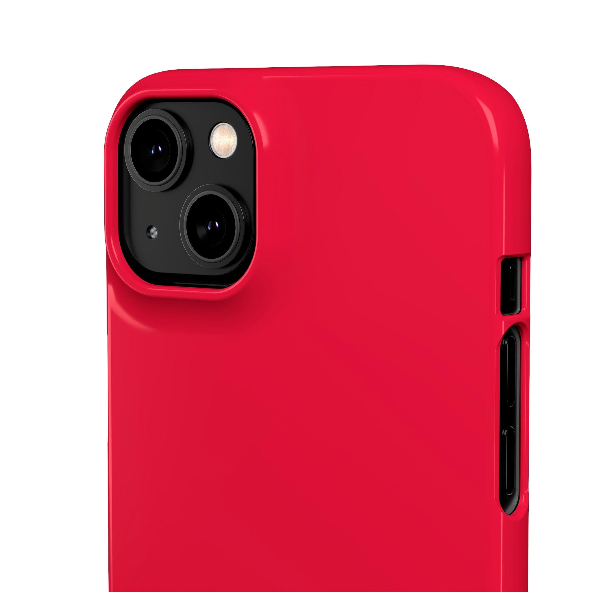 Crimson Red iPhone Case (Slim) Phone Case