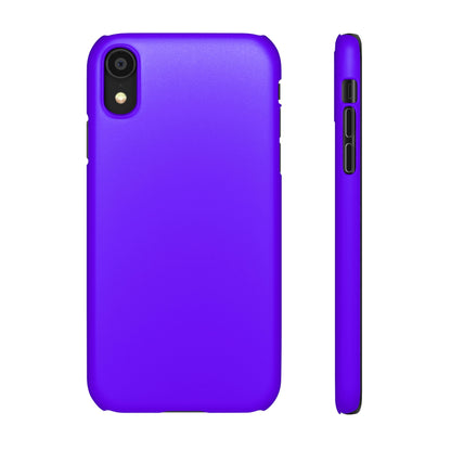 Electric Indigo iPhone Case (Slim) iPhone XR Matte Phone Case