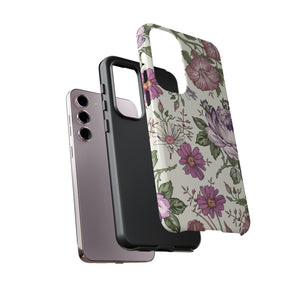 Pastel Vintage Flower Samsung Case (Protective) Phone Case