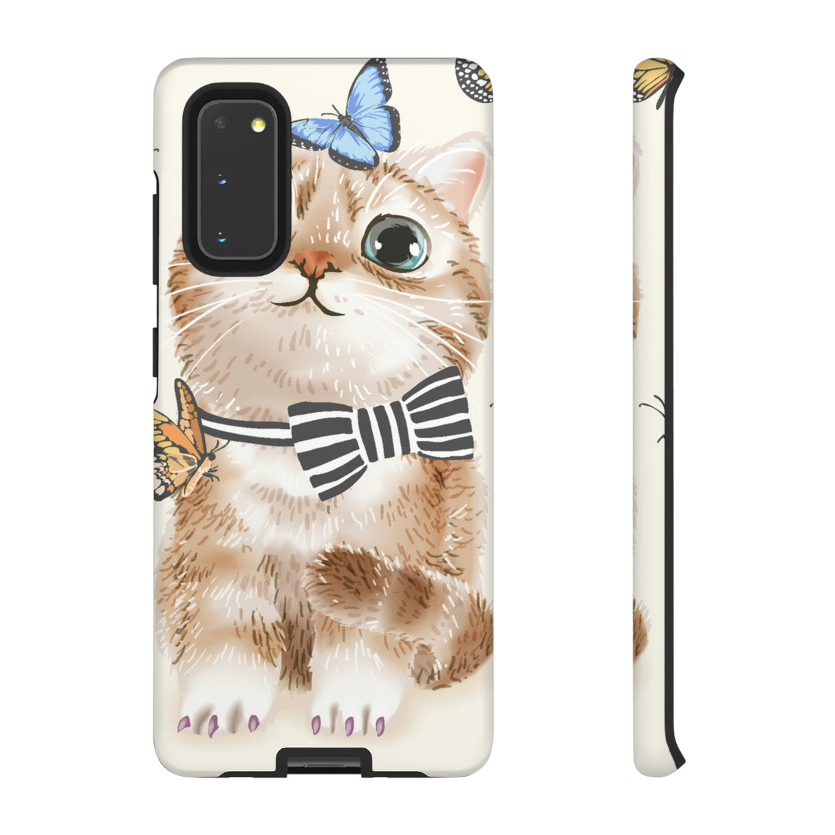 Petit Cute Cat Android Case (Protective) Samsung Galaxy S20 Matte Phone Case