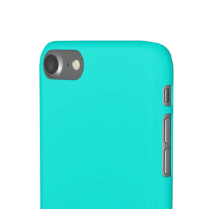 Bright Turquoise iPhone Case (Slim) Phone Case