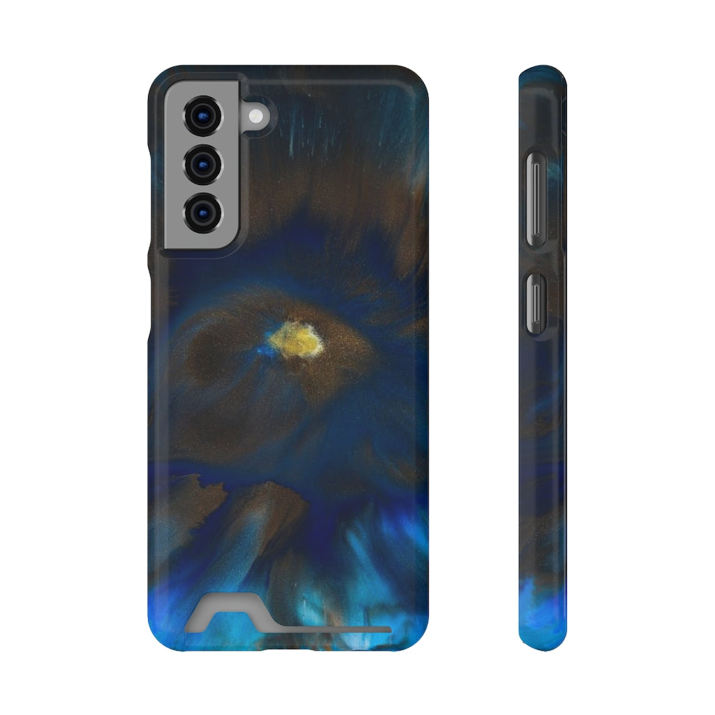 Space Galaxy Ink Art Samsung Case (Card) Samsung Galaxy S21 Glossy Without gift packaging Phone Case