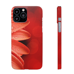 Red Spring Flower Samsung/iPhone (Slim) Phone Case