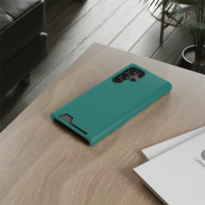 Celadon Green Samsung Case (Card) Phone Case