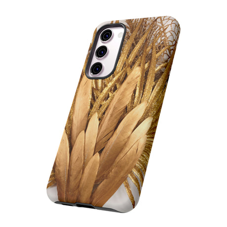 Gold Feather Android Case (Protective) Phone Case