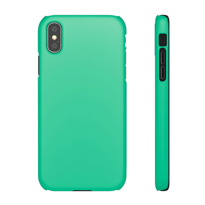 Caribbean Green iPhone Case (Slim) iPhone XS Matte Phone Case