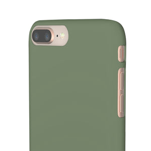 Camouflage Green iPhone Case (Slim) Phone Case