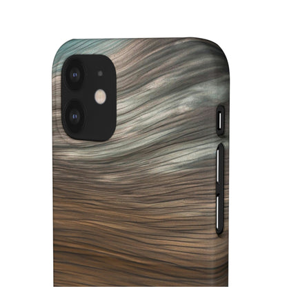 Silver Ink Art iPhone Case (Slim) Phone Case