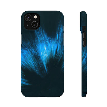 Midnight Shadow Ink Art iPhone Case (Slim) iPhone 14 Plus Matte Phone Case