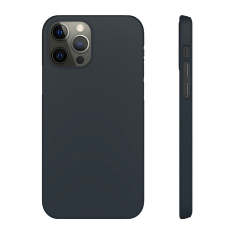 Gunmetal iPhone Case (Slim) iPhone 12 Pro Matte Phone Case