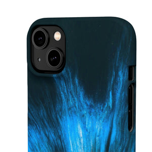 Midnight Shadow Ink Art iPhone Case (Slim) Phone Case