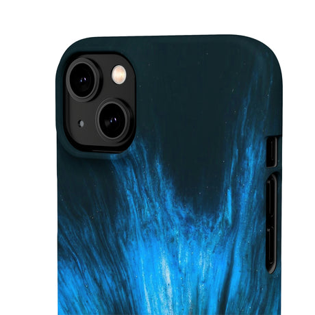 Midnight Shadow Ink Art iPhone Case (Slim) Phone Case