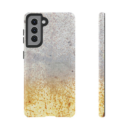 Gold Abstract Android Case (Protective) Samsung Galaxy S21 Glossy Phone Case