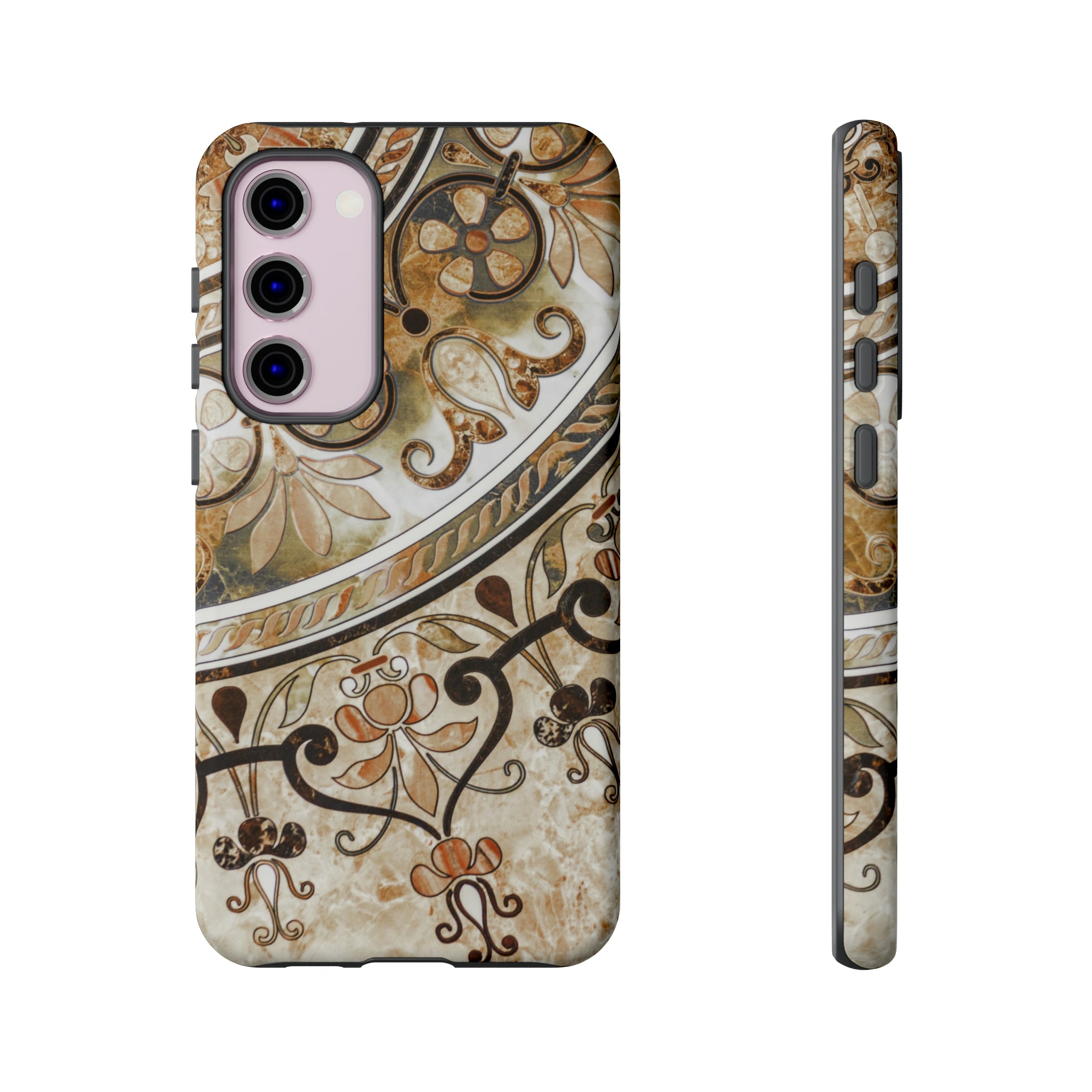 Mosaic Tiles Android Case (Protective) Samsung Galaxy S23 Plus Matte Phone Case