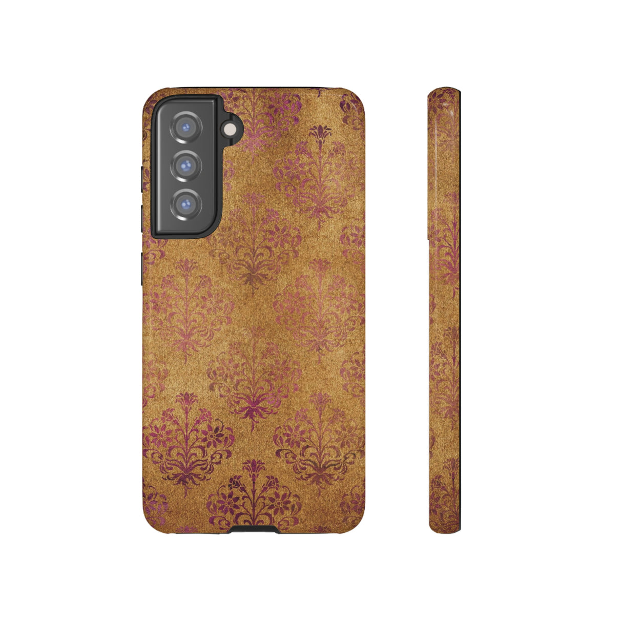 Capri Gothic Flower Samsung Case (Protective) Samsung Galaxy S21 FE Glossy Phone Case