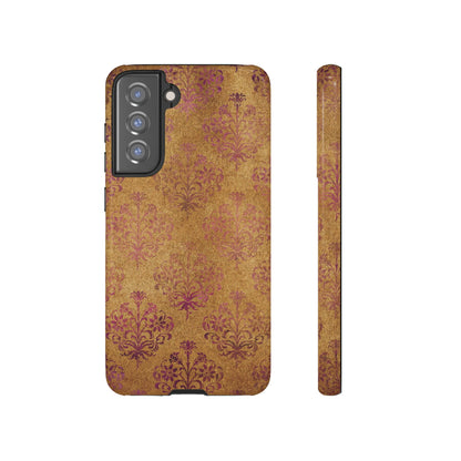 Capri Gothic Flower Samsung Case (Protective) Samsung Galaxy S21 FE Glossy Phone Case