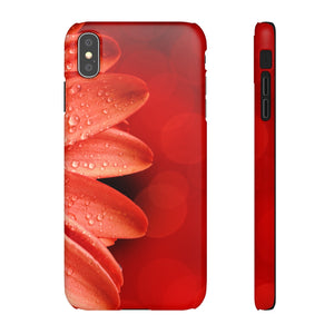 Red Spring Flower Samsung/iPhone (Slim) Phone Case