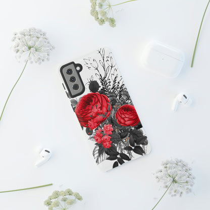 Roclop Gothic Flower Samsung Case (Protective) Phone Case