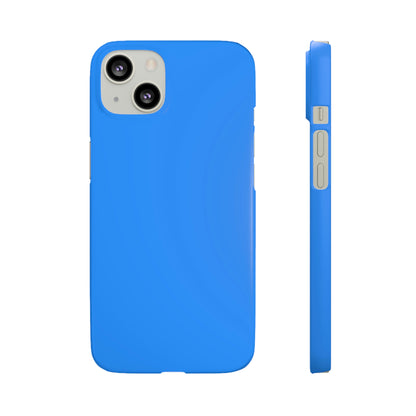 Dodger Blue iPhone Case (Slim) iPhone 13 Matte Phone Case