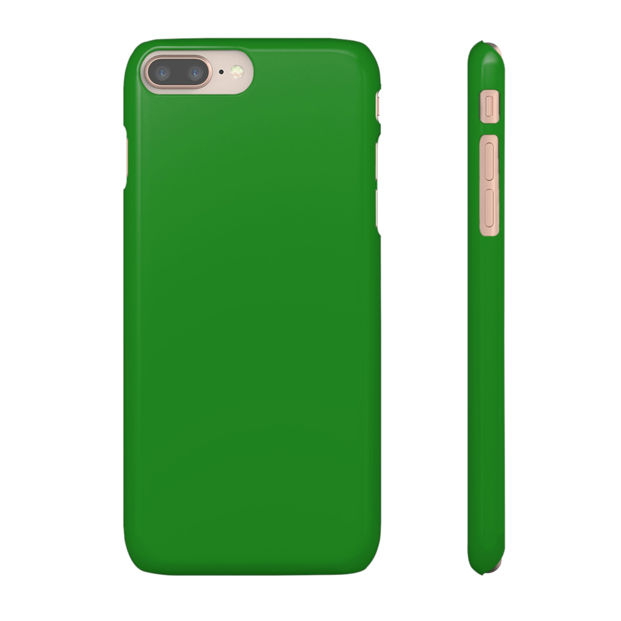 Forest Green iPhone Case (Slim) iPhone 8 Plus Glossy Phone Case