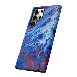 Ice Blue River Ink Art Android Case (Protective) Phone Case