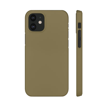 Gold Fusion iPhone Case (Slim) iPhone 12 Mini Glossy Phone Case