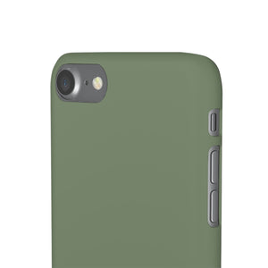 Camouflage Green iPhone Case (Slim) Phone Case