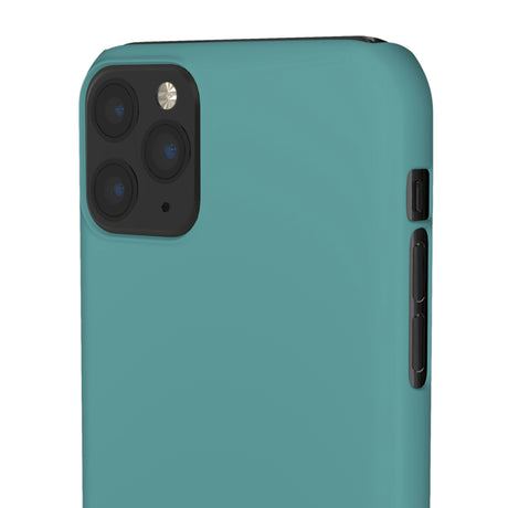 Cadet Blue iPhone Case (Slim) Phone Case