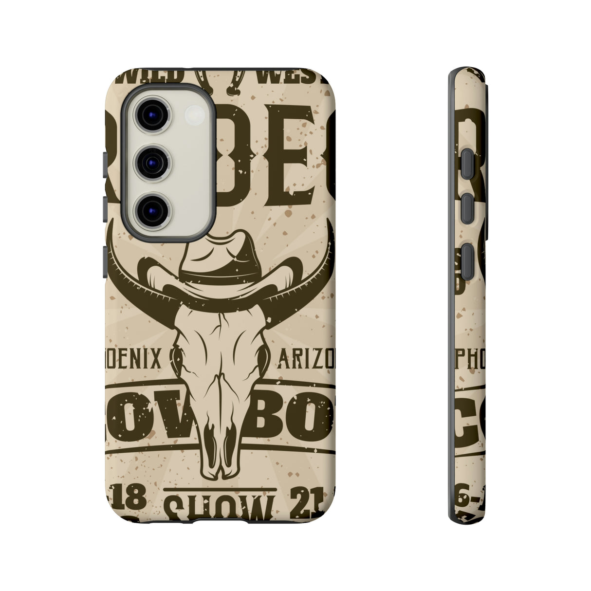 Rodeo Poster Android Case (Protective) Samsung Galaxy S23 Matte Phone Case