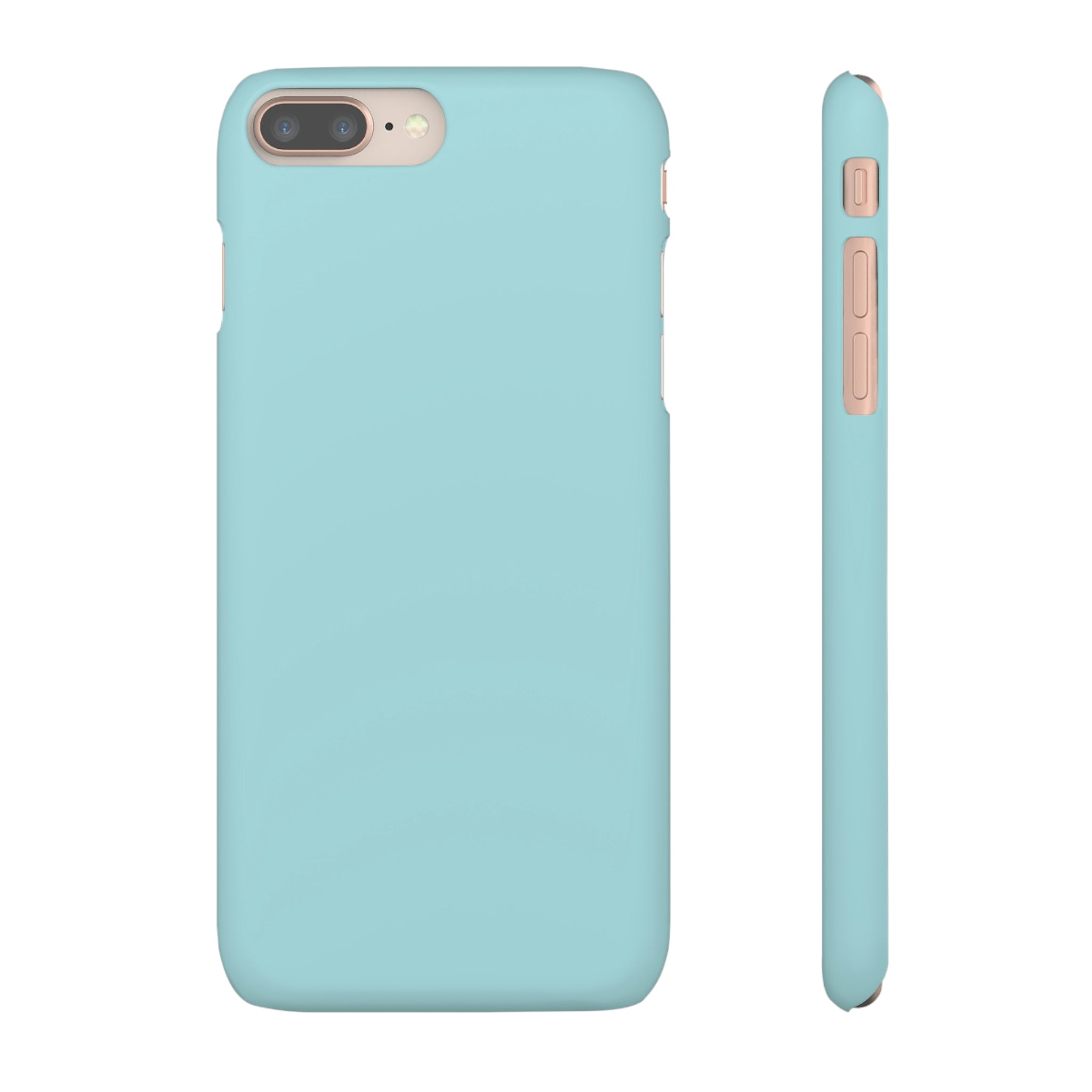 Crystal Blue iPhone Case (Slim) iPhone 8 Plus Matte Phone Case