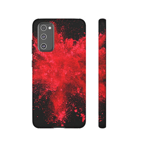 Red Explosion Andriod Case (Protective) Samsung S20 FE Matte Phone Case