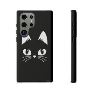 Cartoon Cat Icon Android Case (Protective) Samsung Galaxy S23 Ultra Matte Phone Case