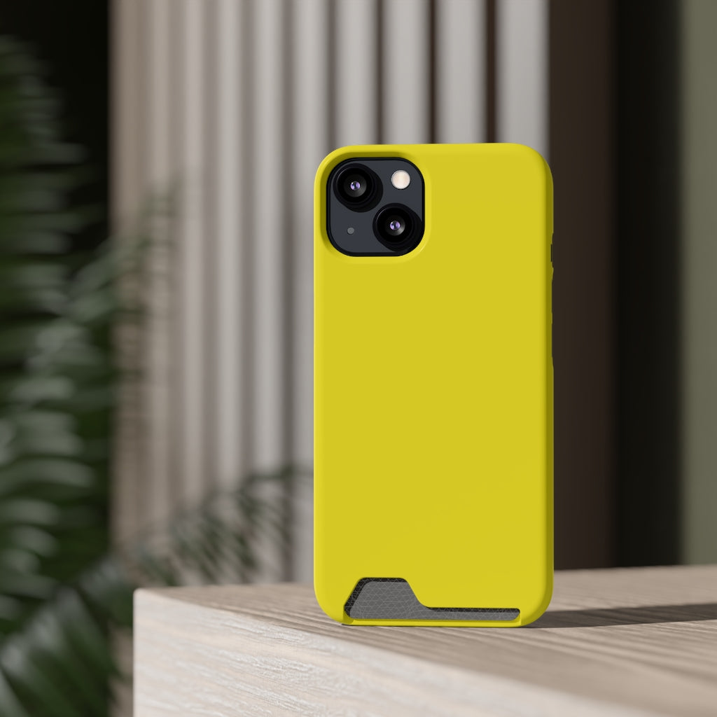 Canary Yellow iPhone Case (Card) Phone Case