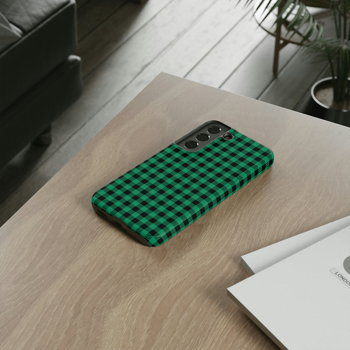 Green Flannel Android Case (Protective) Phone Case