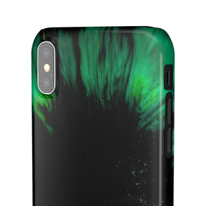 Northen Star Gaze Ink Art iPhone Case (Slim) Phone Case