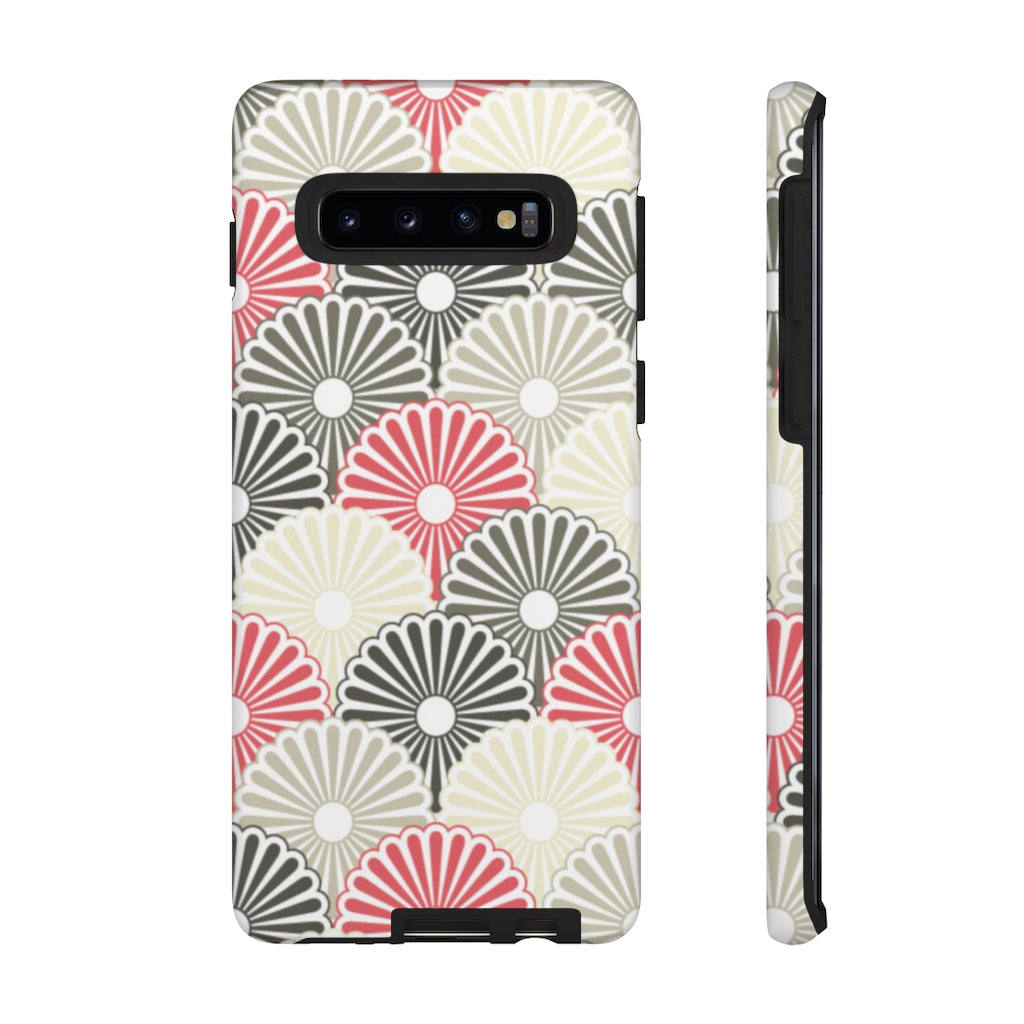 Japanese Flower Pattern Samsung Case (Protective) Samsung Galaxy S10 Matte Phone Case