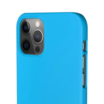 Deep Sky Blue iPhone Case (Slim) Phone Case