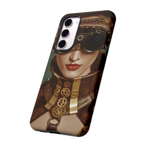 Steampunk Lady Android Case (Protective) Phone Case