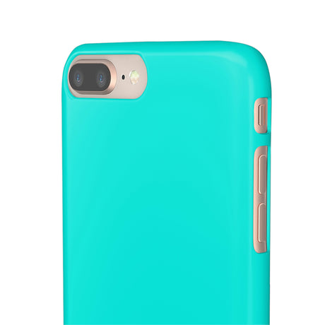 Bright Turquoise iPhone Case (Slim) Phone Case