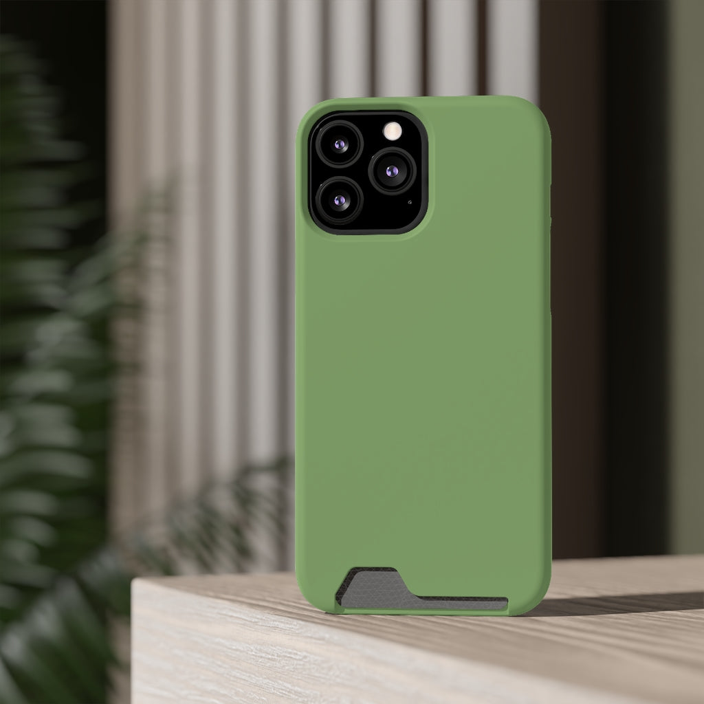 Asparagus Green iPhone Case (Card) Phone Case