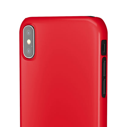 Cadmium Red iPhone Case (Slim) Phone Case