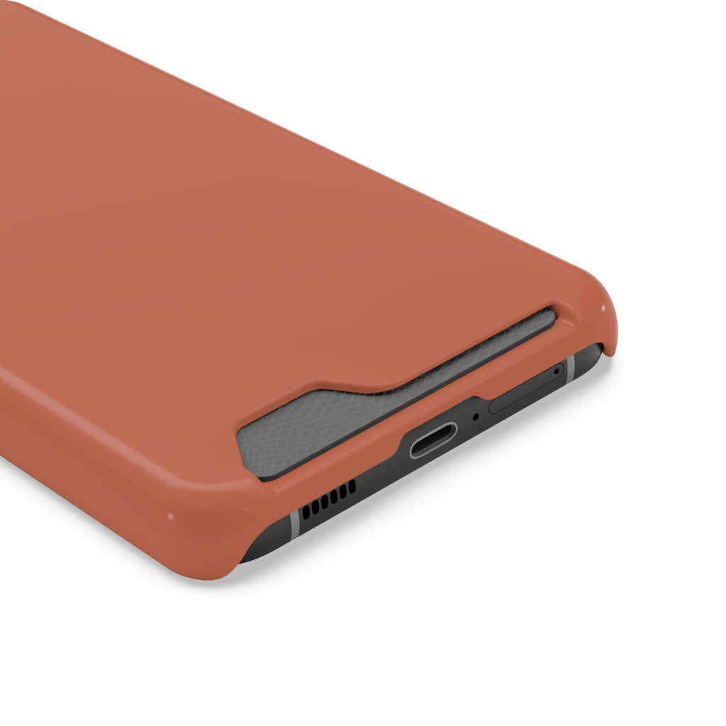 Copper Red Samsung Case (Card) Phone Case