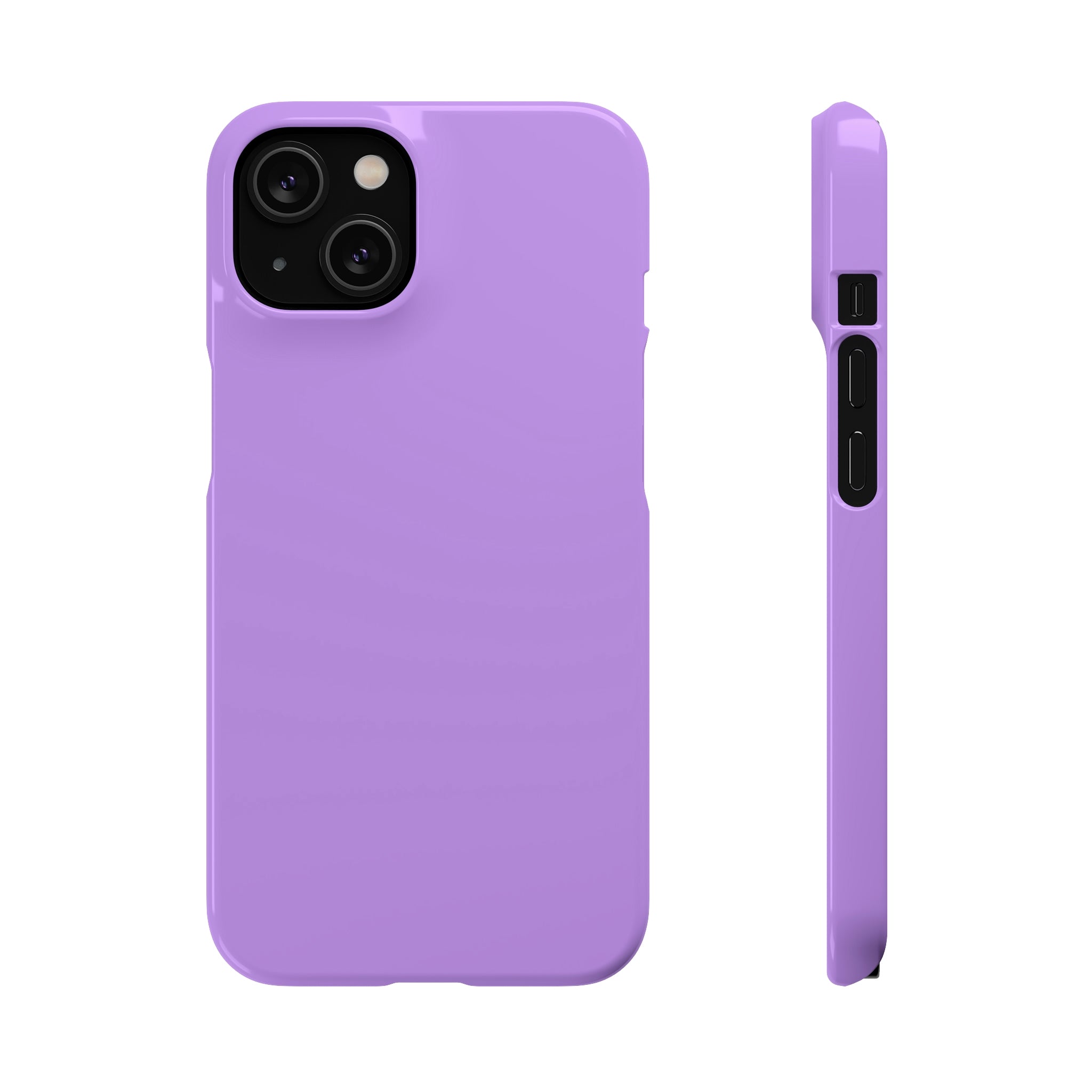 Bright Lavender iPhone Case (Slim) iPhone 14 Glossy Phone Case