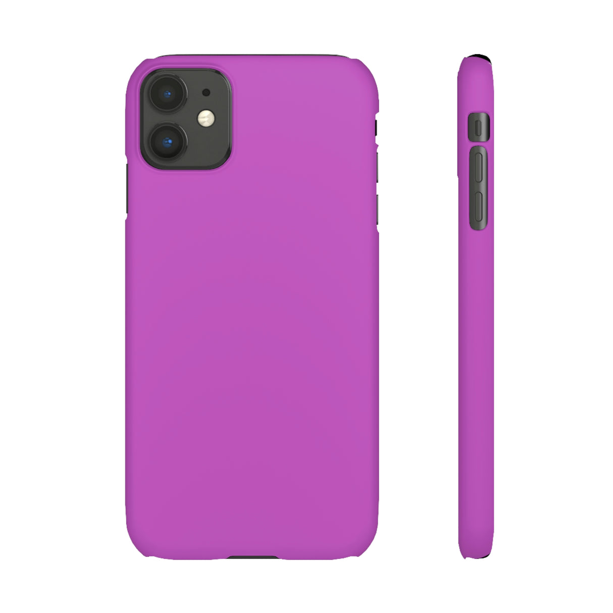 Deep Fuchsia Purple iPhone Case (Slim) iPhone 11 Matte Phone Case