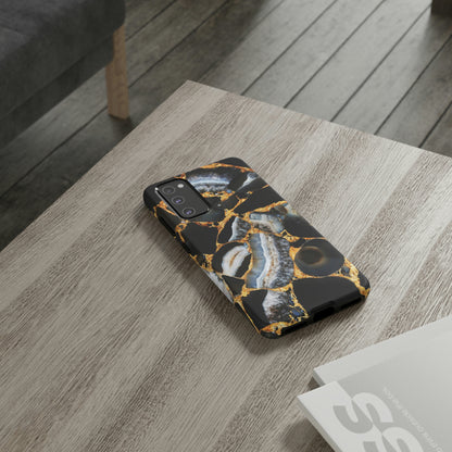 Dark Agate Marble Android Case (Protective) Phone Case