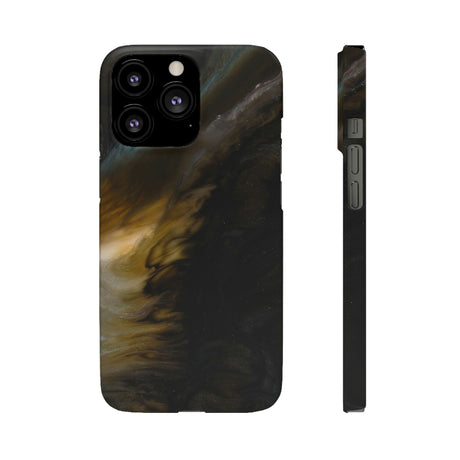 Midnight Shaddow Ink Art iPhone Case (Slim) iPhone 13 Pro Matte Phone Case