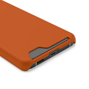 Burnt Orange Android Case (Card) Phone Case